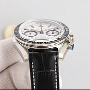 Kitlife Omega Speedmaster Racing Watch White 44mm  - 2