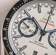 Kitlife Omega Speedmaster Racing Watch White 44mm  - 5