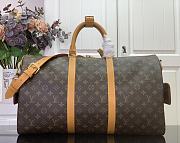 Kitlife Louis Vuitton Keepall Cargo 50 Bag Brown Monogram Canvas M14735 52x23x29cm - 6