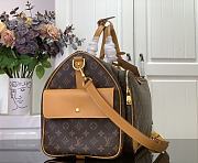 Kitlife Louis Vuitton Keepall Cargo 50 Bag Brown Monogram Canvas M14735 52x23x29cm - 3