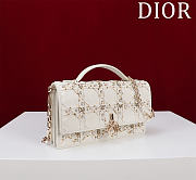 Kitlife Dior Lady Dior Pearl Clutch White 21x11.5x4.5cm - 5
