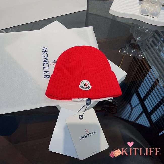 Kitlife Moncler Beanie Red - 1