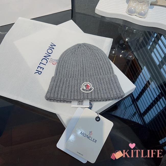Kitlife Moncler Beanie Grey - 1