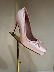 Kitlife Christian Louboutin Cassia Nodo Crepe Pink Satin 100mm  - 1