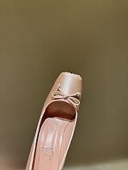 Kitlife Christian Louboutin Cassia Nodo Crepe Pink Satin 100mm  - 5
