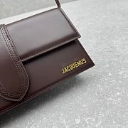 Kitlife Jacquemus Le Bambino Long Dark Brown Bag - 28x13.5x6 cm - 3