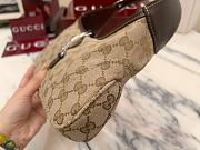 Kitlife Gucci Jackie Slim Small Shoulder Bag Beige 863137 28x16x3.5cm  - 5