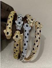 Kitlife Cartier Panthère de Cartier Bracelet With Diamond in Gold / Rose Gold / Silver - 2