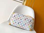 Kitlife Louis Vuitton Speedy Soft 30 LV x TM Bag Multicolor White M27789 30×21×17cm - 6