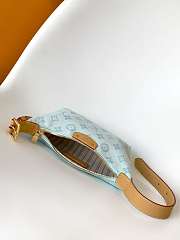 Kitlife Louis Vuitton Pochette Hills Bag Monogram Origine Bleu Courrier M28250 18.5x11x6.5cm - 6