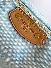 Kitlife Louis Vuitton Pochette Hills Bag Monogram Origine Bleu Courrier M28250 18.5x11x6.5cm - 2