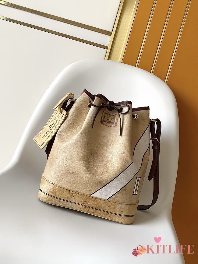 Kitlife Louis Vuitton Noé Bag Beige M27389 27.5x36x20cm - 1