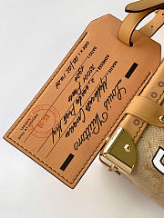 Kitlife Louis Vuitton Side Trunk MM Bag Beige M12480 23.5x16x8.5cm - 3