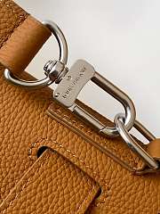 Kitlife Louis Vuitton Steamer 30 Bag Tan Calfskin Leather M26758 32x33x14cm - 3