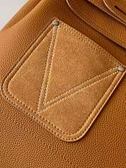 Kitlife Louis Vuitton Steamer 30 Bag Tan Calfskin Leather M26758 32x33x14cm - 2
