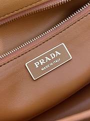 Kitlife Prada Soft Sound Medium Amber Leather Shoulder Bag 1BN023 28x16x10cm - 2