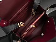 Kitlife Ferragamo Hug Soft Black Leather Handbag 34x25.5x15.5cm  - 2