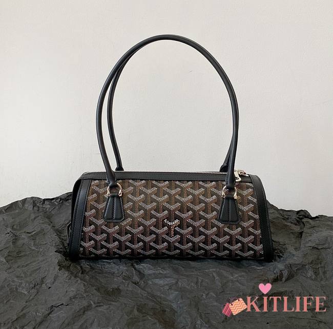 Kitlife Goyard Bonbonniere Bag Black 30x10.5x12cm - 1