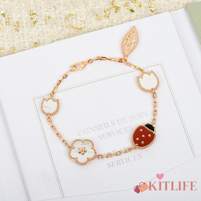 Kitlife Van Cleef & Arpels Lucky Spring Bracelet, 5 Motifs  - 1