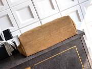 Kitlife Chanel 26C Maxi Hobo Bag Beige Suede Calfskin 35x38x14cm  - 5