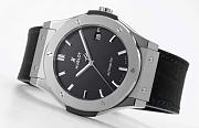 Kitlife Hublot Classic Fusion Titanium Watch Black 45mm - 2