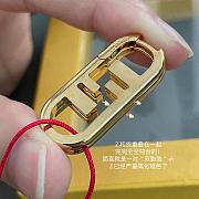 Kitlife Fendi O’Lock Single Earring Gold - 6