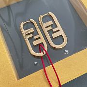 Kitlife Fendi O’Lock Single Earring Gold - 4