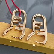 Kitlife Fendi O’Lock Single Earring Gold - 2