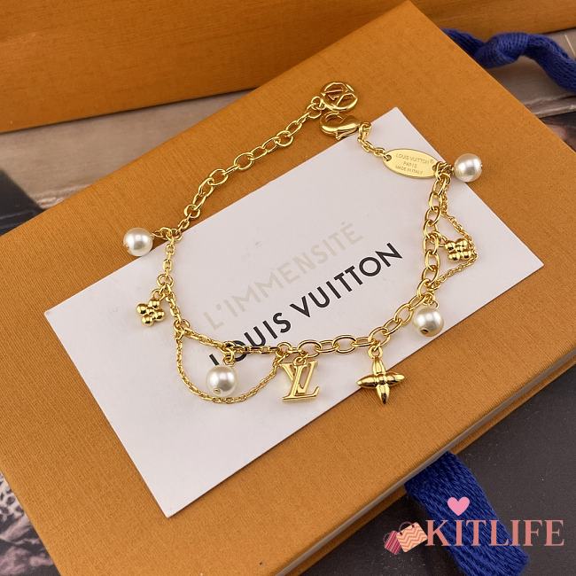 Kitlife Louis Vuitton Blooming Pearls Bracelet - 1