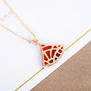 Kitlife Bvlgari Divas’ Dream Necklace Black / White / Red - 5