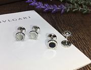 Kitlife Bvlgari Earrings With Black / White Onyx in Gold / Rose Gold / Silver - 6