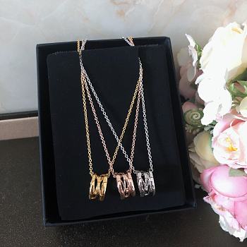 Kitlife Bvlgari Openwork Necklace in Gold / Rose Gold / Silver