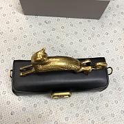 Kitlife Lanvin Pencil Cat Bag In Black Box Calf 27x11x9cm  - 6