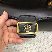 Kitlife Lanvin Pencil Cat Bag In Black Box Calf 27x11x9cm  - 4