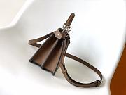 Kitlife Fendi Peekaboo ISeeU Small Bag Brown 20x11x15cm - 6