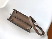 Kitlife Fendi Peekaboo ISeeU Small Bag Brown 20x11x15cm - 5