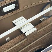 Kitlife Fendi Peekaboo ISeeU Small Bag Beige 20x11x15cm  - 6