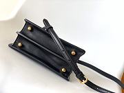 Kitlife Fendi Peekaboo ISeeU Small Bag Black 20x11x15cm  - 5