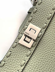 Kitlife Fendi Peekaboo ISeeU Small Bag Light Green 20x11x15cm  - 4