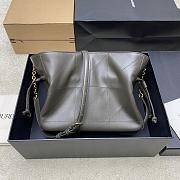 Kitlife Saint Laurent Jamie Medium Shoulder Pouch In Green Lambskin 862712 26×18×11cm - 4