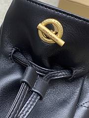 Kitlife Saint Laurent Jamie Medium Shoulder Pouch In Black Lambskin 862712 26×18×11cm  - 2