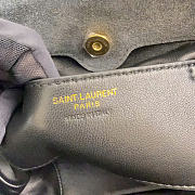 Kitlife Saint Laurent Jamie Medium Shoulder Pouch In Grey Suede 862712 26×18×11cm  - 2