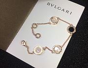 Kitlife Bvlgari Four Circles Bracelet in Silver / Rose Gold - 2