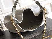 Kitlife Chanel 26C Hobo Bag Grey Suede Calfskin 29x35x13cm - 2
