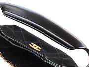 Kitlife Chanel 26C Small Hobo Bag Black Suede Calfskin 24x31x10cm - 3