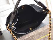 Kitlife Chanel 26C Small Hobo Bag Black Suede Calfskin 24x31x10cm - 4