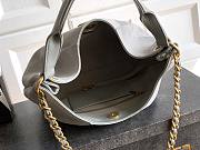 Kitlife Chanel 26C Small Hobo Bag Grey Suede Calfskin 24x31x10cm - 3