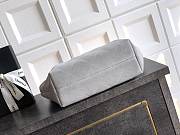 Kitlife Chanel 26C Small Hobo Bag Grey Suede Calfskin 24x31x10cm - 4