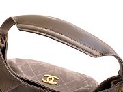 Kitlife Chanel 26C Small Hobo Bag Taupe Suede Calfskin 24x31x10cm  - 3