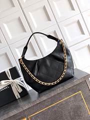 Kitlife Chanel 26C Small Hobo Bag Black Leather  24x31x10cm - 5